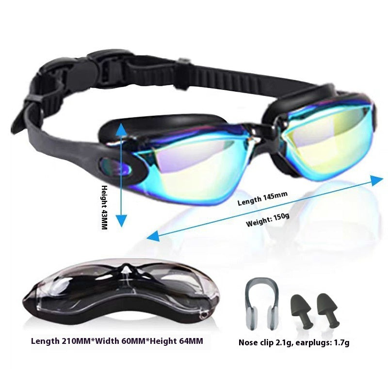 HD Waterproof Anti-fog Electroplating Goggles - X2-Shopping