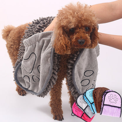 Dogs Cats Towels Super Absorbent Dog Bathrobe Microfiber Bath Towels Quick-Drying Cat Bath Towel For Pets Towel Dog Towels Pet Products - X2-Shopping