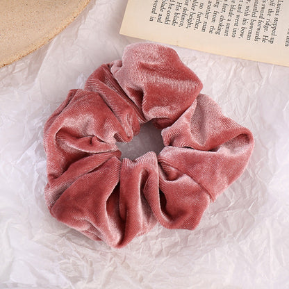 Flanell-Haargummi, Haarseil, Amazon-Samt, modischer Pferdeschwanz, Haar-Accessoires