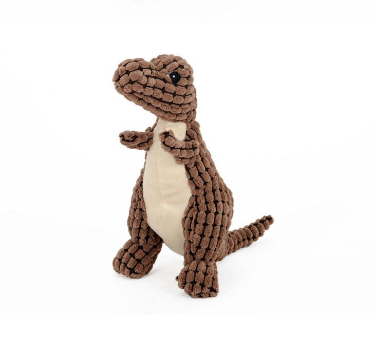 Dinosaur Pet Toys Giant Dogs Pets Interactive Dog Toys For Large Dogs Chew Toys Chihuahua Plush Stuffing Squeakers - X2-Shopping