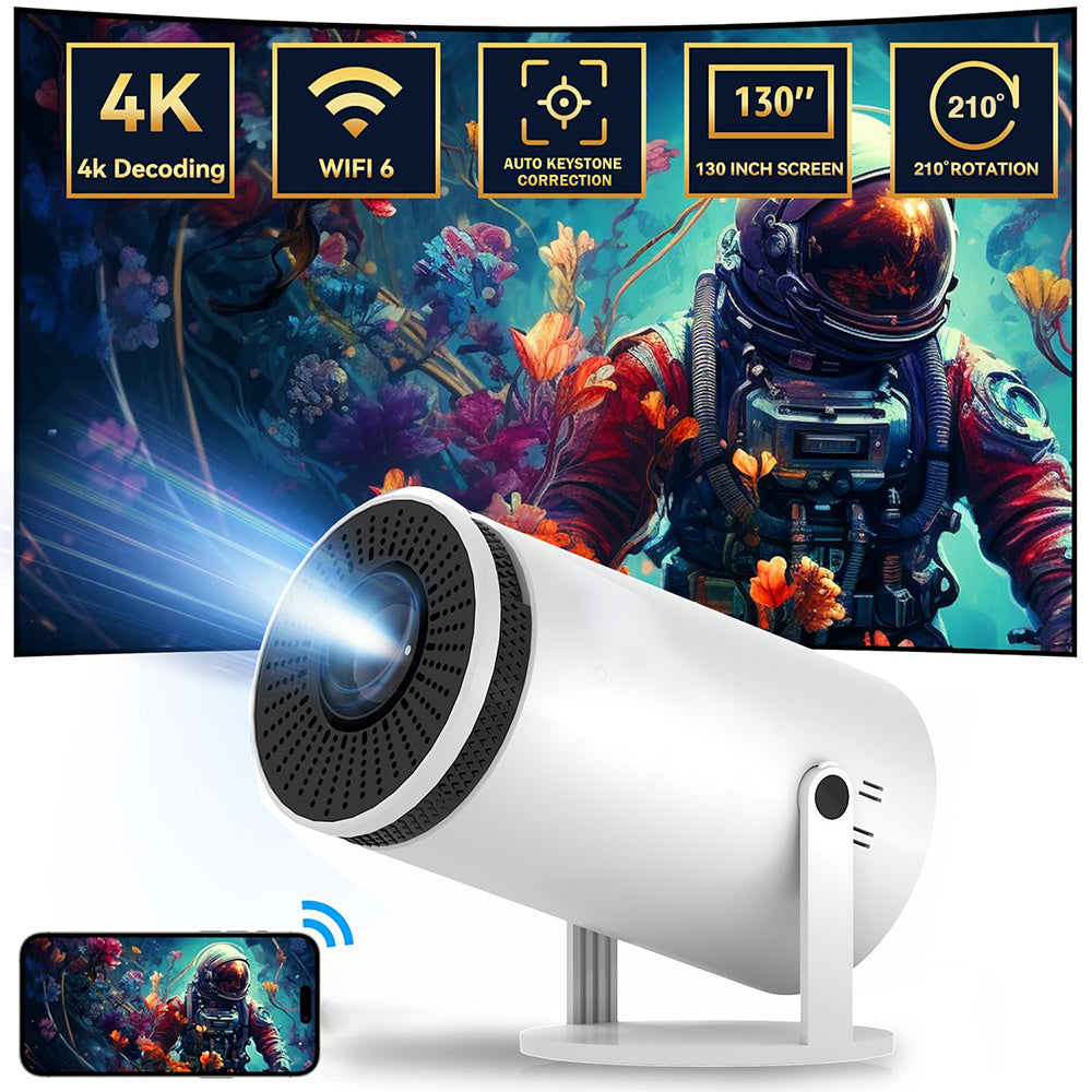 Home HD Projektor Bluetooth Tragbarer Mini 4K Mini Telefon Y5S Heimkinoprojektor