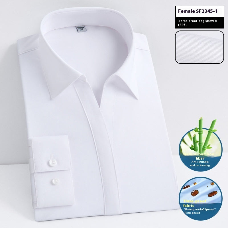 Men's  Short Sleeves Are Waterproof, Oil Resistant And Stain Resistant