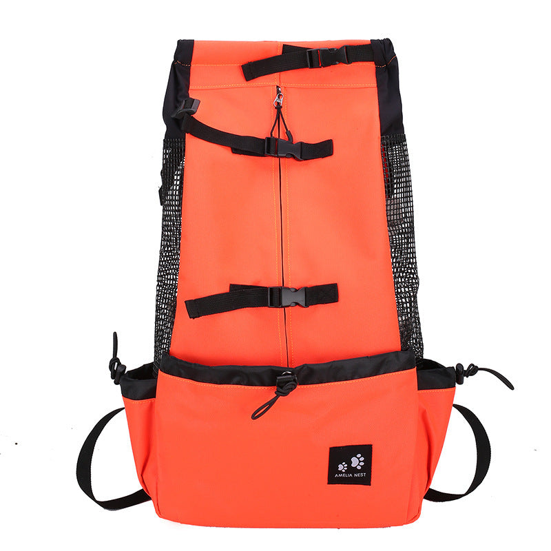 Pet Dog Carrier Bag Carrier For Dogs Backpack Out Double Shoulder Portable Travel Backpack Outdoor Dog Carrier Bag Travel - X2-Shopping