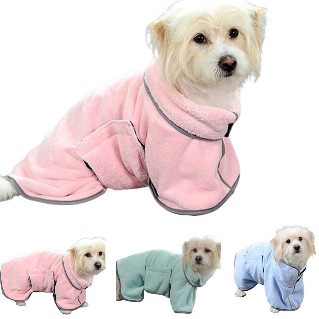 Quick-drying Pet Absorbent Towel Dog Bathrobe Pet Dog Bath Towel For Dogs Cats Microfiber Absorbent Pet Drying Towel Pet Supplies Pet Products - X2-Shopping