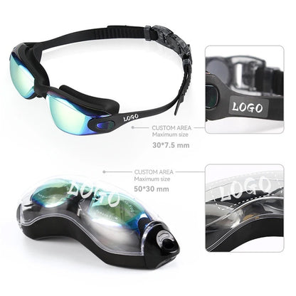 HD Waterproof Anti-fog Electroplating Goggles - X2-Shopping
