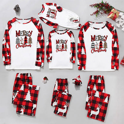 European And American Parent-child Home Suit Set For Christmas - X2-Shopping