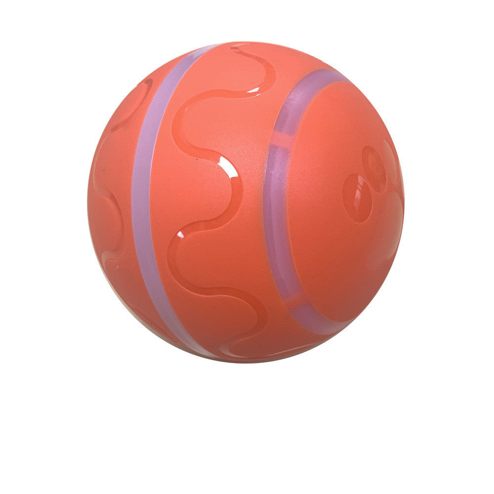 Pet New Cat Wicked Ball Toy Intelligent Ball USB Cat Toys Self Rotating Ball Automatic Rotation Ball - X2-Shopping