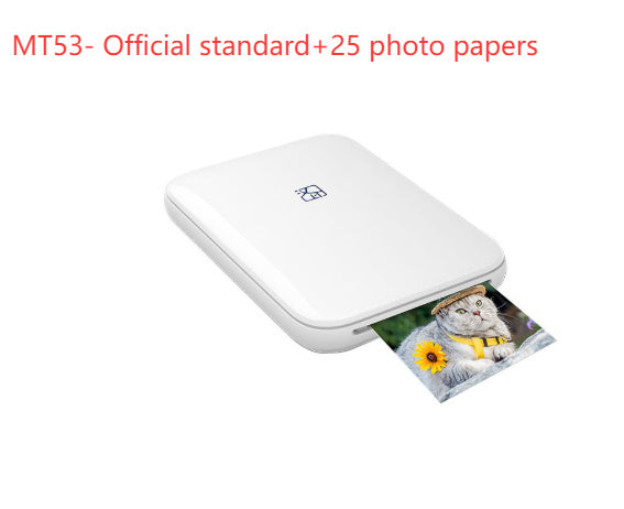 Farbfotodrucker, tragbarer kabelloser Vollfarb-Fotodrucker, USB-Bluetooth-Thermosublimationsdrucker