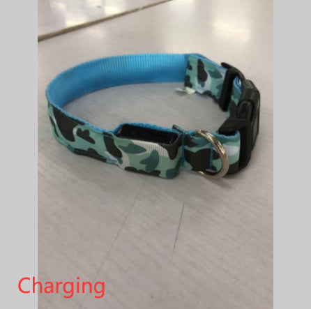 Camouflage pet supplies luminous dog collar - X2-Shopping