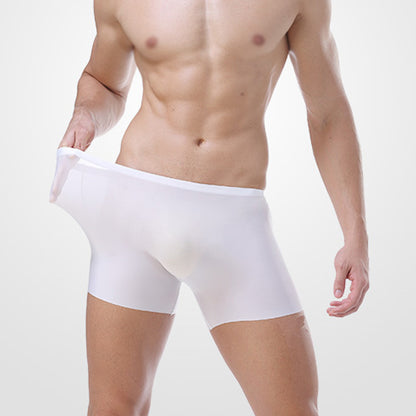 Ice Silk Underwear Men's Summer Ultra-thin Breathable