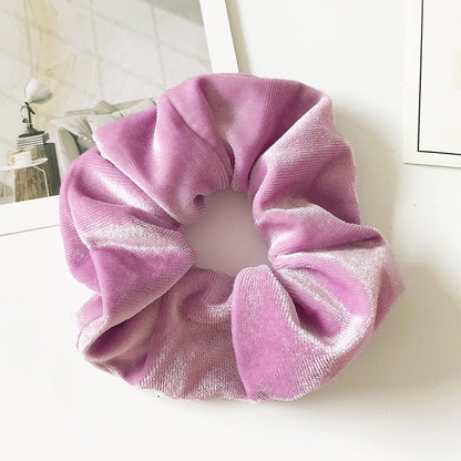 Flanell-Haargummi, Haarseil, Amazon-Samt, modischer Pferdeschwanz, Haar-Accessoires