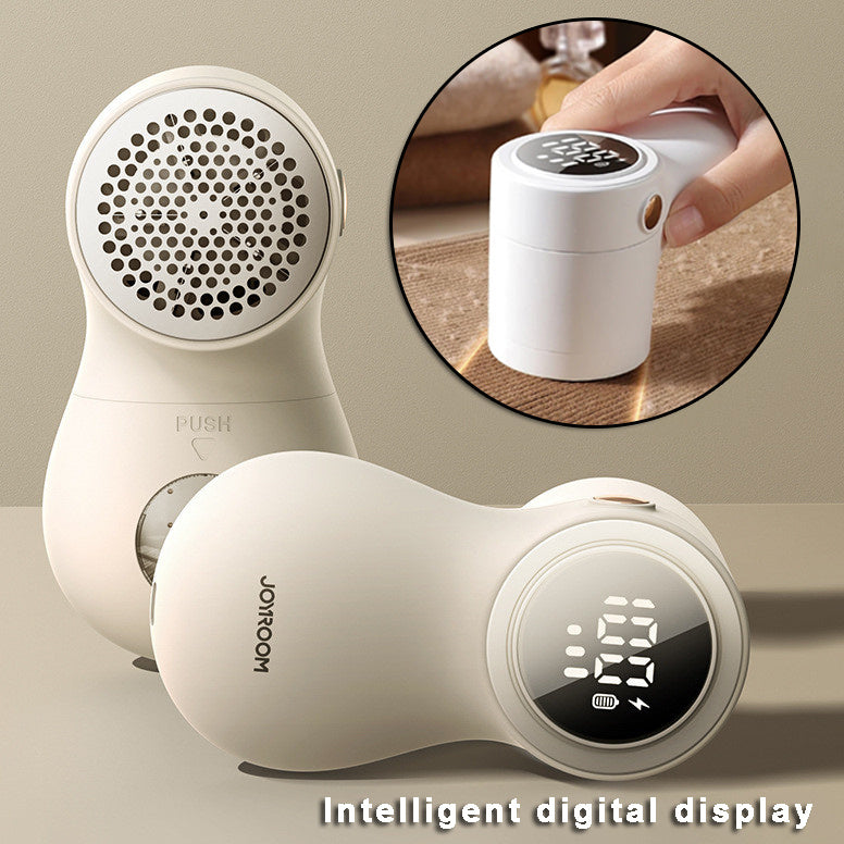 ماكينة إزالة الوبر الكهربائية الجديدة لإزالة كرات الشعر، شاشة LED رقمية ذكية، شحن USB، احترافية محمولة، سريعة الاستخدام للاستخدام المنزلي