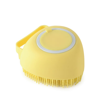 Silicone Dog Bath Massage Gloves Brush Pet Cat Bathroom Cleaning Tool Comb Brush For Dog Can Pour Shampoo Dog Grooming Supplies - X2-Shopping