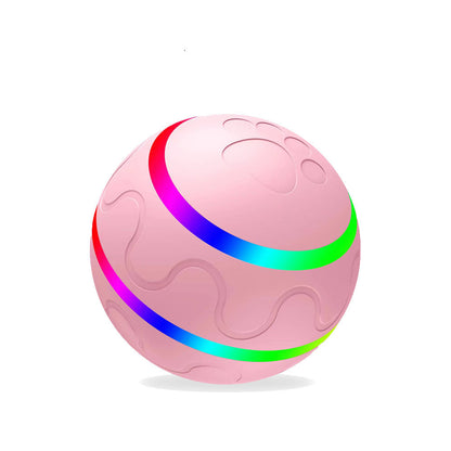 Pet New Cat Wicked Ball Toy Intelligent Ball USB Cat Toys Self Rotating Ball Automatic Rotation Ball - X2-Shopping