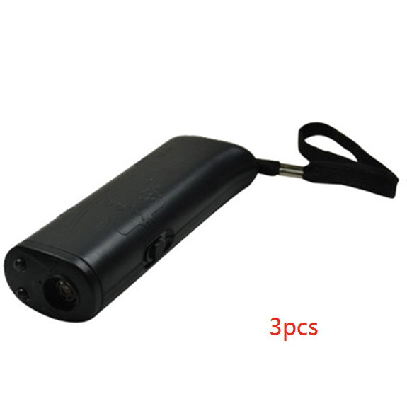 3-in-1 Anti Barking Dog Training Device Ultrasonic Dog Training Repeller  LED Flashlight - X2-Shopping