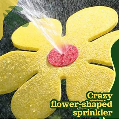 Gartensprinkler Kunststoffsprinkler Sonnenblumensprinkler Gartenarbeitsgerät Einstellbare Sprinkler und Gartenschläuche