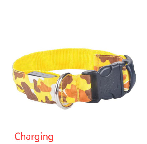 Camouflage pet supplies luminous dog collar - X2-Shopping