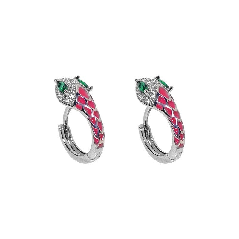Spirit Snake Ear Clip Female Personalized Earrings