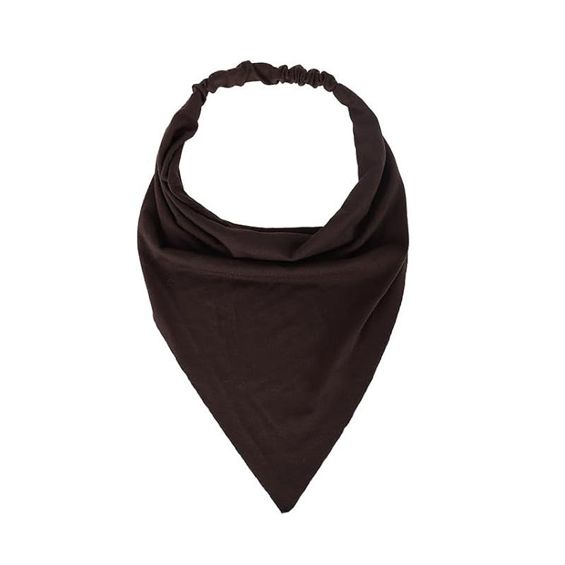Triangle Shawl Women's Pure Color Comfort All-match High Elastic - X2-Shopping