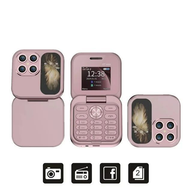 Klapp-Bildschirm Dual-Karte Dual-Standby 2G Handy