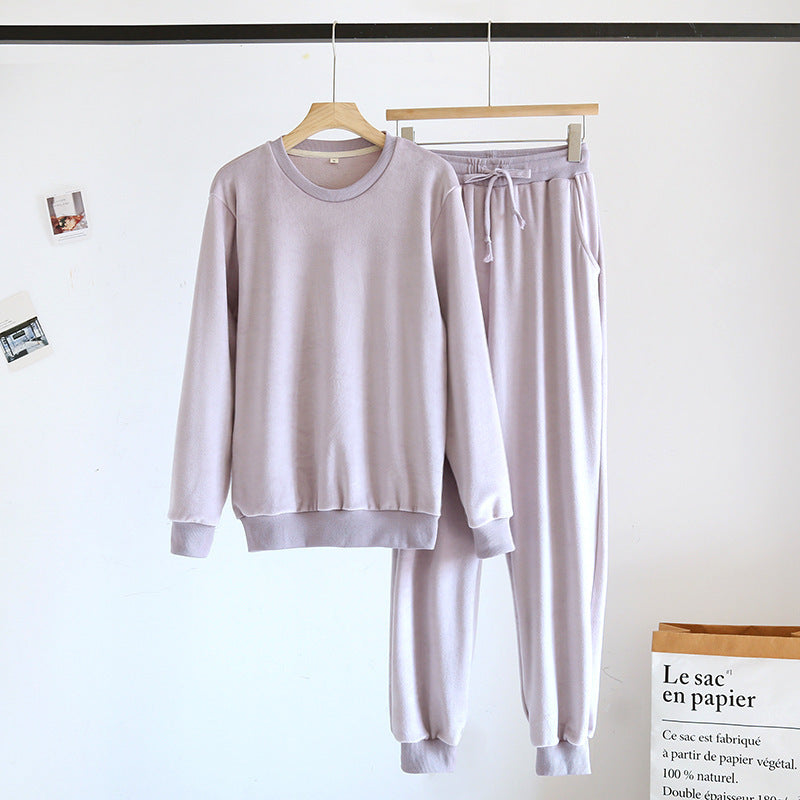 Paar-Pyjamas, Loungewear, kann draußen getragen werden