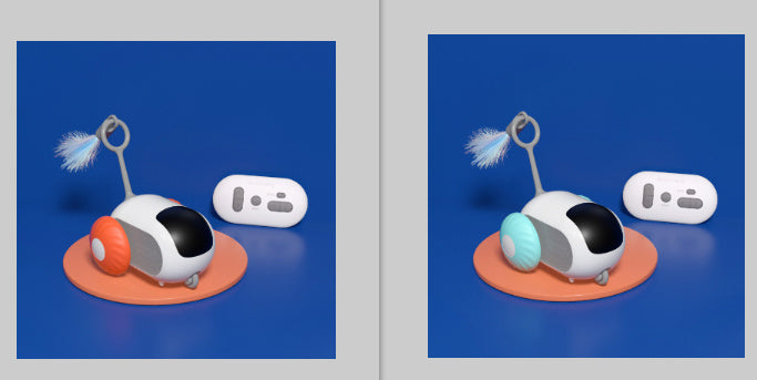 Remote Control Interactive Cat Car Toy USB Charging Chasing Automatic Self-moving Remote Smart Control Car Interactive Cat Toy Pet Products - X2-Shopping