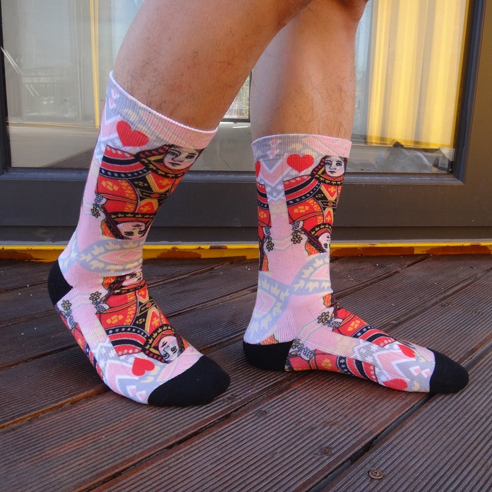 Cartoon Pet Head Face Socks - X2-Shopping