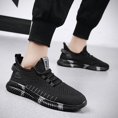 Mesh Sneakers Herren Atmungsaktive Leichte Laufschuhe
