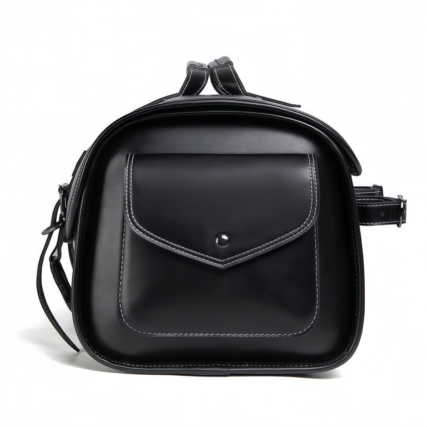 Cross-border Hot Sale Motorcycle Tail Coded Lock Of Bags And Suitcases Side Bag Prince Cruise Modified Side Bag Dark Punk