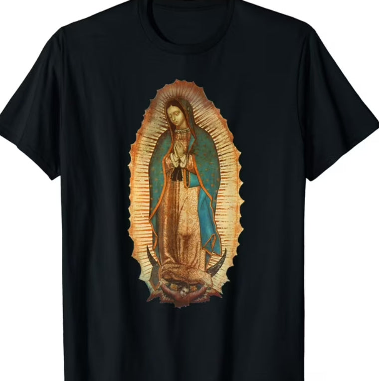 Round Neck Short Sleeved Printed Fashionable And Personalized Printed T-shirt - X2-Shopping