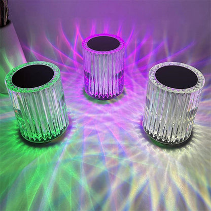 Kristalllampe Tischlampe Atmosphäre Kreative Linie Kleine Nachtlampe Led-Leuchten