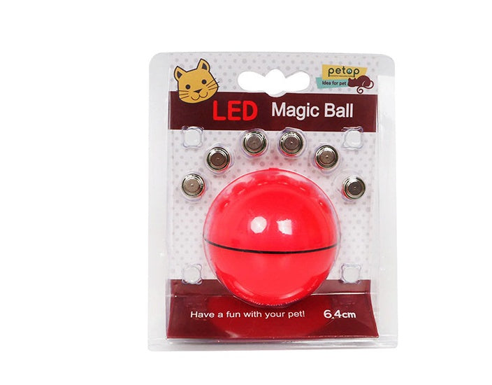 LED Laser Electronic Rolling Pet Funny Cat Toy Ball - X2-Shopping