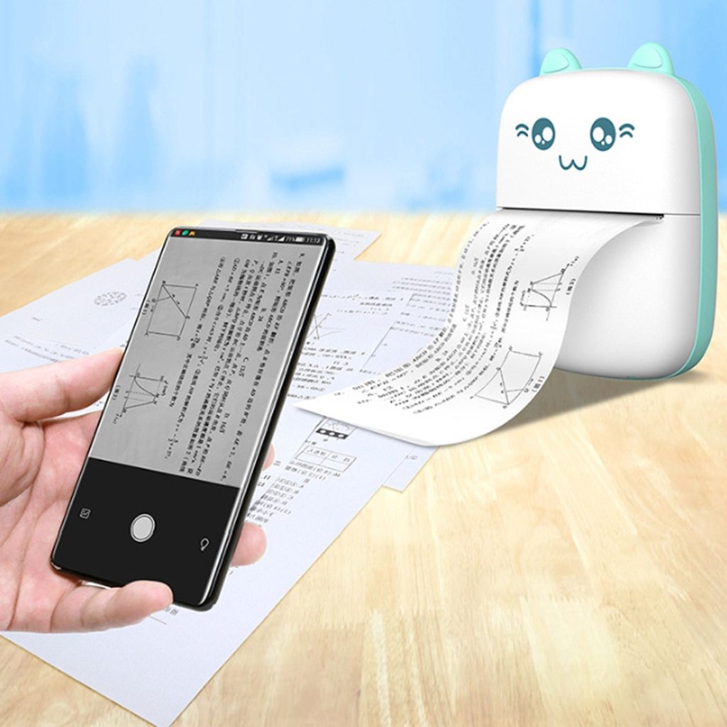 Mini-Drucker, tragbar, Mini, Bluetooth, WiFi, neuer falscher Drucker, Handy, Foto, Titel, Notiz, Hot Print, Tasche, Student, Fehler, Etikettendrucker