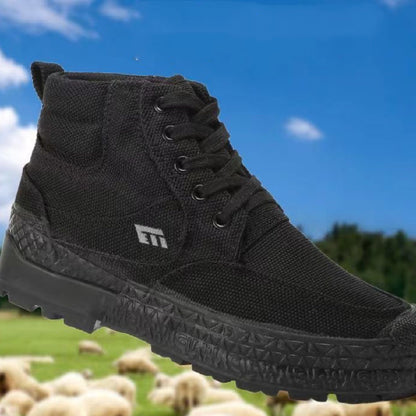 Atmungsaktive Herren-Segeltuchschuhe für Frühling und Herbst