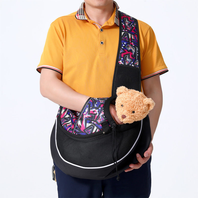 Carrying Pets Bag Women Outdoor Portable Crossbody Bag For Dogs Cats Pet Products - X2-Shopping