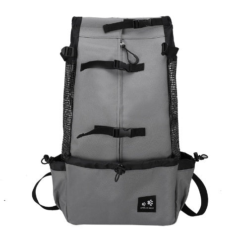 Pet Dog Carrier Bag Carrier For Dogs Backpack Out Double Shoulder Portable Travel Backpack Outdoor Dog Carrier Bag Travel - X2-Shopping