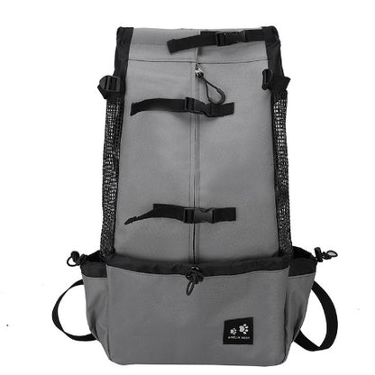 Pet Dog Carrier Bag Carrier For Dogs Backpack Out Double Shoulder Portable Travel Backpack Outdoor Dog Carrier Bag Travel - X2-Shopping