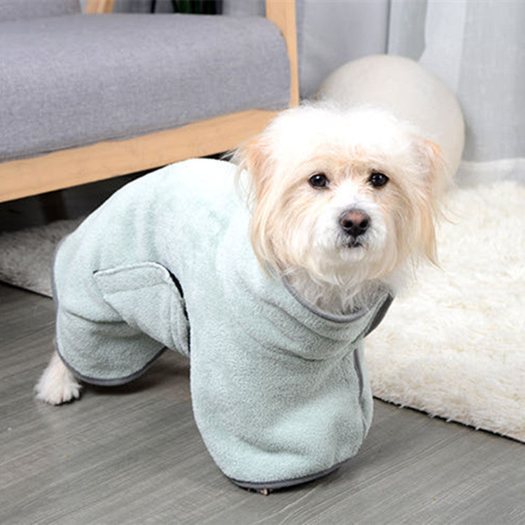 Quick-drying Pet Absorbent Towel Dog Bathrobe Pet Dog Bath Towel For Dogs Cats Microfiber Absorbent Pet Drying Towel Pet Supplies Pet Products - X2-Shopping