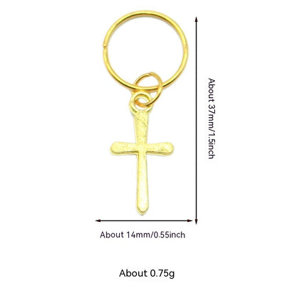 Hair Ring XINGX Lightning Shell Small Pendant Hairware