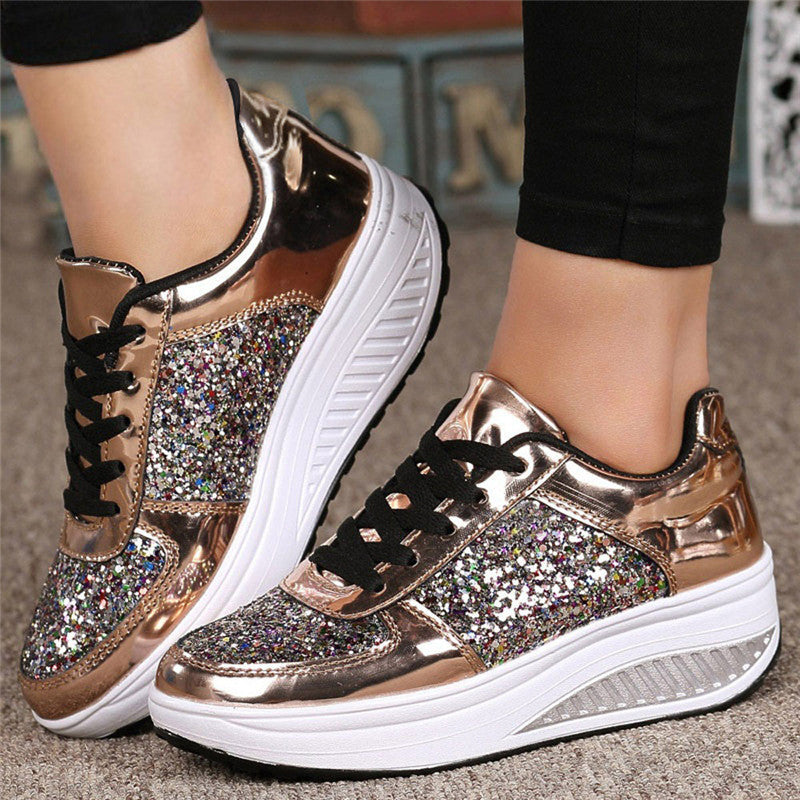 Pailletten-Sneakers für Damen