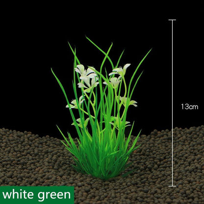 Fish Tank Decoration Simulation Water Plant Aquarium Landscaping Plastic - X2-Shopping