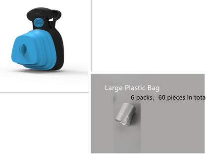 Pet Dog Poop Bag Dispenser Travel Foldable Poop Spoon - X2-Shopping
