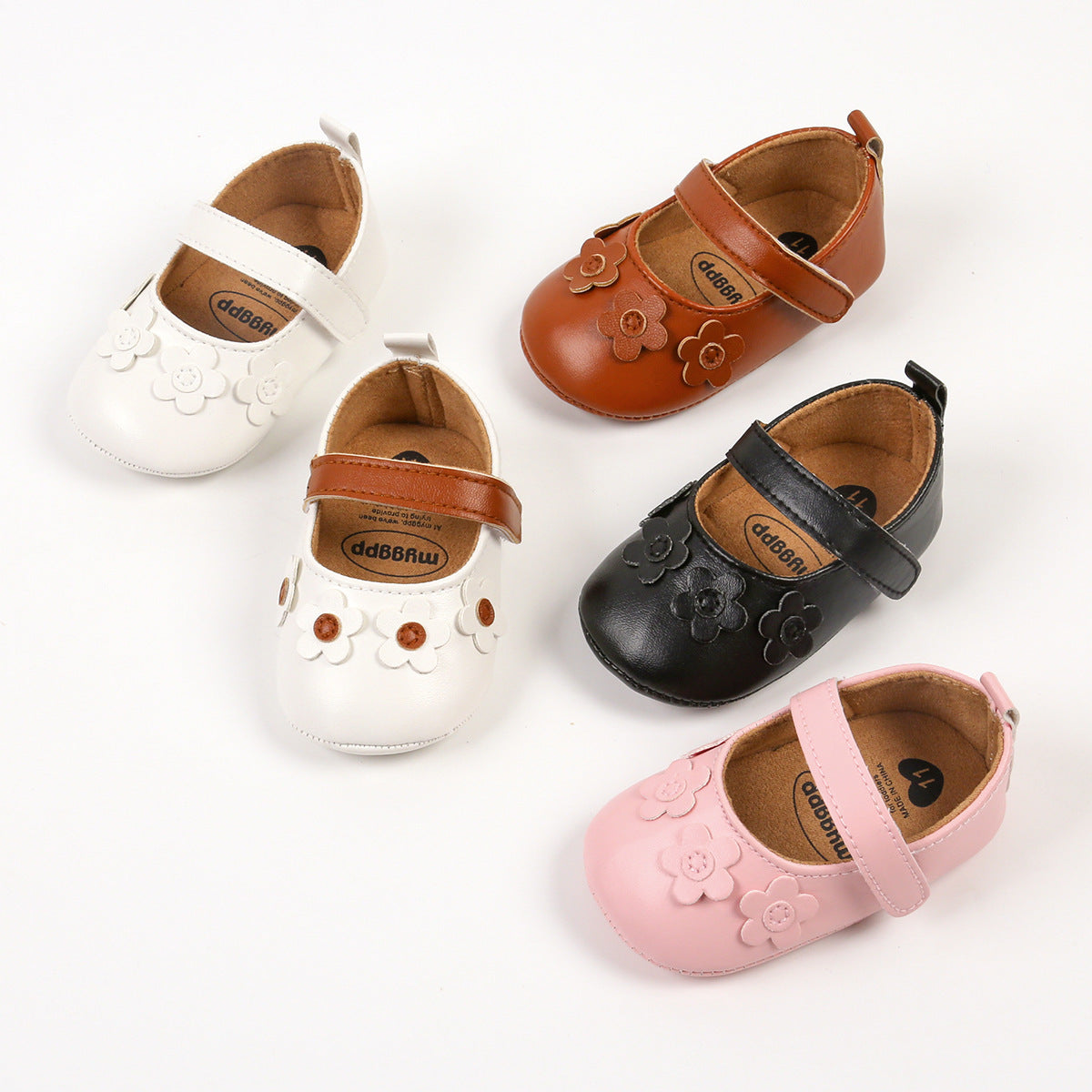 Flower Baby Soft Bottom Rutschfeste Kleinkinderschuhe