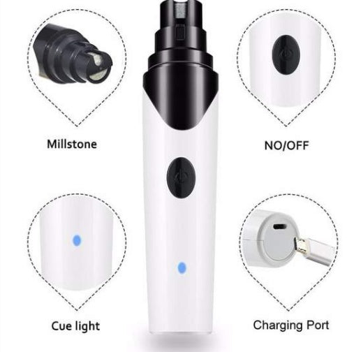 Pet Dog Cat Pencil Sharpener, Electric Nail Clippers Cleaning Nail Clippers - X2-Shopping