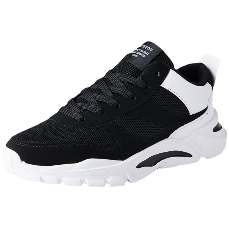 Mesh Black Sports Men's Casual Running Shoes