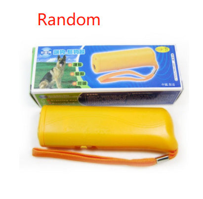 3-in-1 Anti Barking Dog Training Device Ultrasonic Dog Training Repeller  LED Flashlight - X2-Shopping