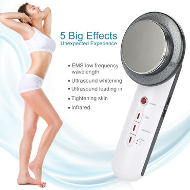Schönheitspflege Schlankheitsgerät Handheld Ultraschall Körperfett entfernen Massagegerät
