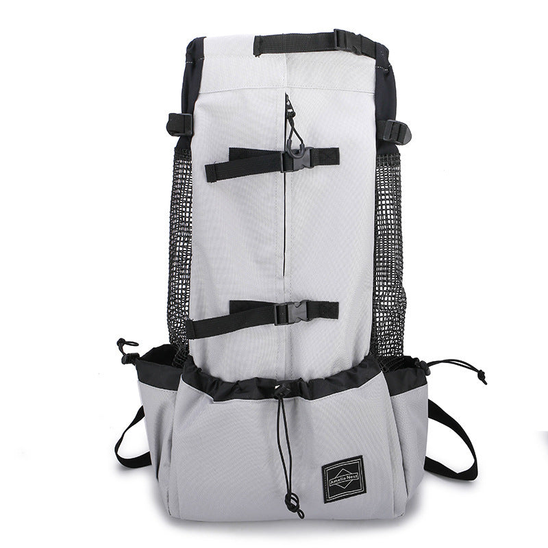 Pet Dog Carrier Bag Carrier For Dogs Backpack Out Double Shoulder Portable Travel Backpack Outdoor Dog Carrier Bag Travel - X2-Shopping