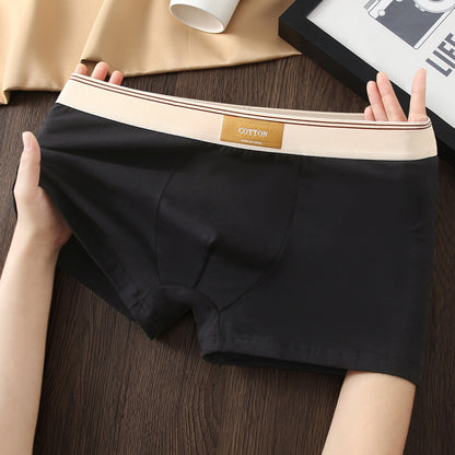 Antibakterielle Herren-Boxershorts aus Baumwolle, atmungsaktiv