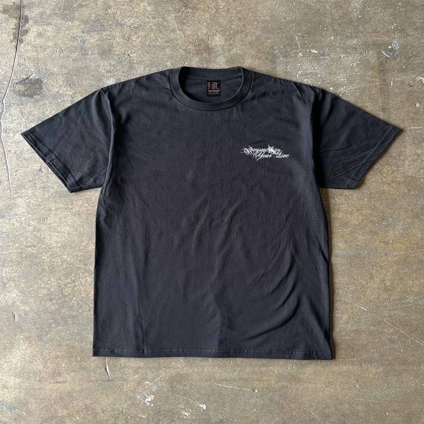 250g Heavy Cotton Vintage Tattoo Top